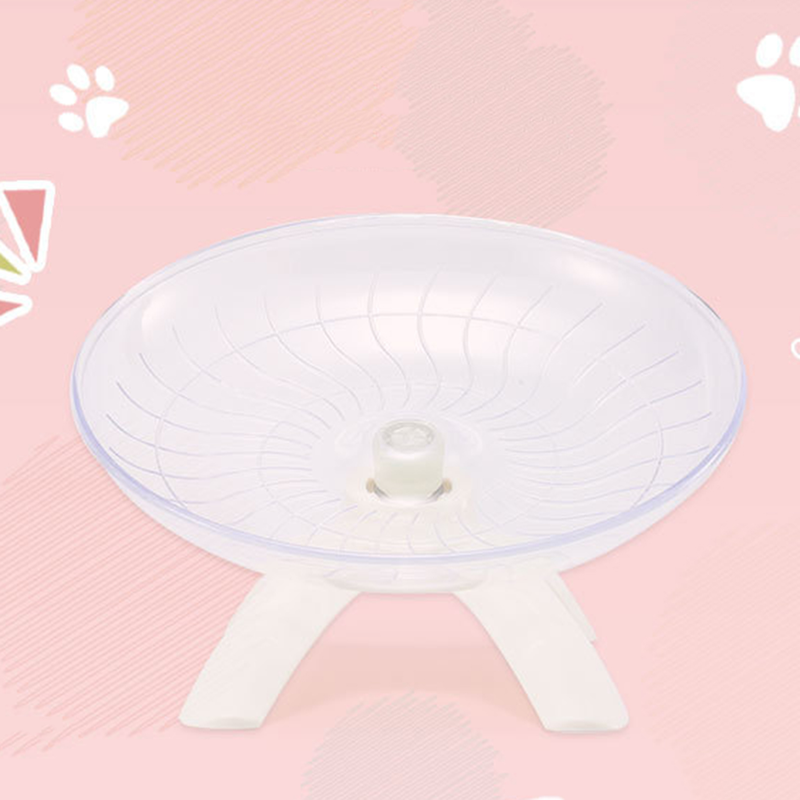 Hamster Flying Saucer Strong Load-bearing Silent Cage Accessories Hamster Exercise Flying Wheel For Cage_voghion.com