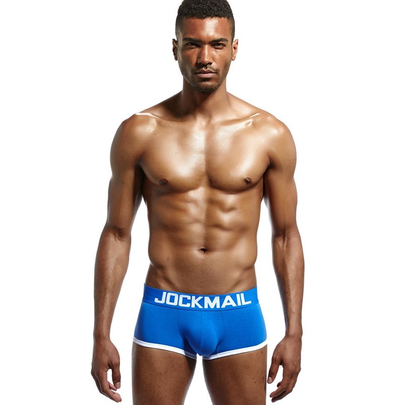 Cuecas masculinas de algodão puro, cuecas boxer masculinas sensuais, calças sensuais_voghion.com