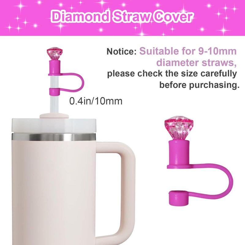 Zestaw akcesoriów do kubków Home Furniture 30 i 40 uncji. Zawiera 0,4-calowy rękaw słomkowy, 1 pasek na uchwyt butelki z wodą_voghion.com