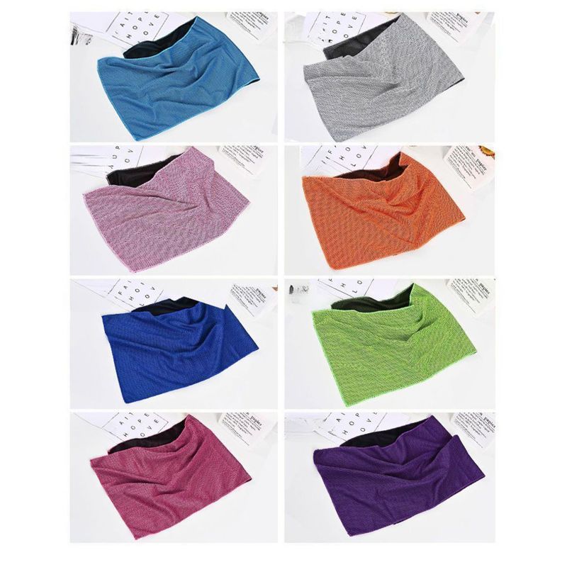 Sport Assorbimento Fitness Palestra Esterno Sudore Raffreddamento Asciugatura rapida Sensazione di freddo Ghiaccio Asciugamano Corsa Yoga_voghion.com