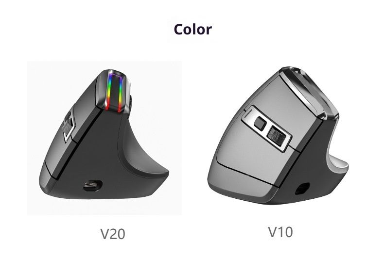 Digitex Digitex In Stock Wireless Bluetooth Three-Mode Vertical Rechargeable RGB Luminous Ergonomic Mouse Cross-Border Hot Sale_voghion.com