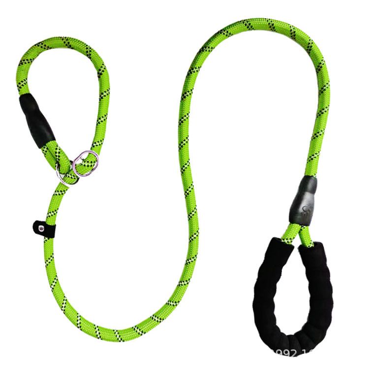 Dual Handle Integrated Pet Reflective For Medium And Large Dogs, Explosion-Proof Traction Belt, Training P Chain, Dog_voghion.com