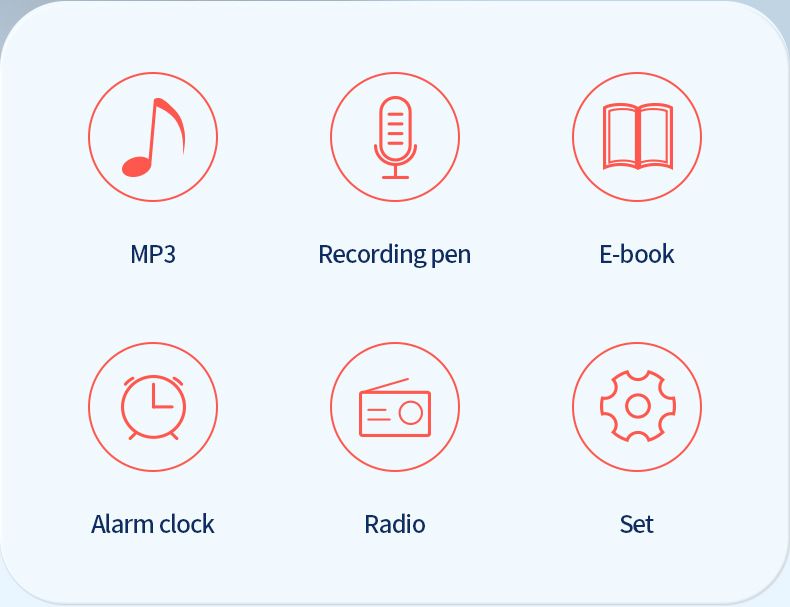 Digital Voice Recorder Neue M30 Mp4 E Buch FM Student Klasse Ai Intelligente High Definition Noise Reduktion Fernbedienung Recorder MP3_voghion.com