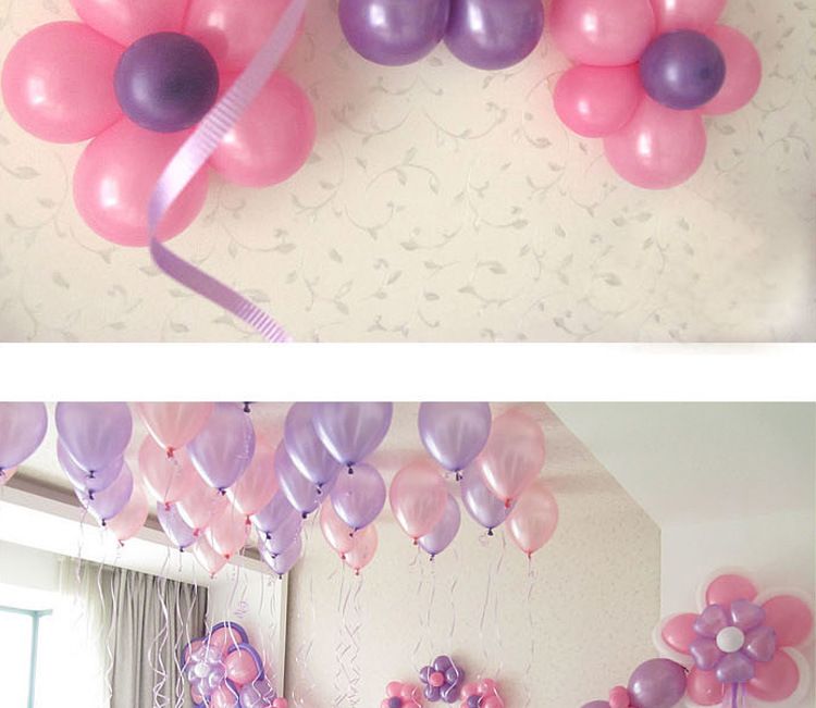 5-in-1 Wedding Balloon Clips Set, Double Layer Plum Blossom Balloon Holder For Party Decorations, Plastic Balloon Clamps For Birthday_voghion.com