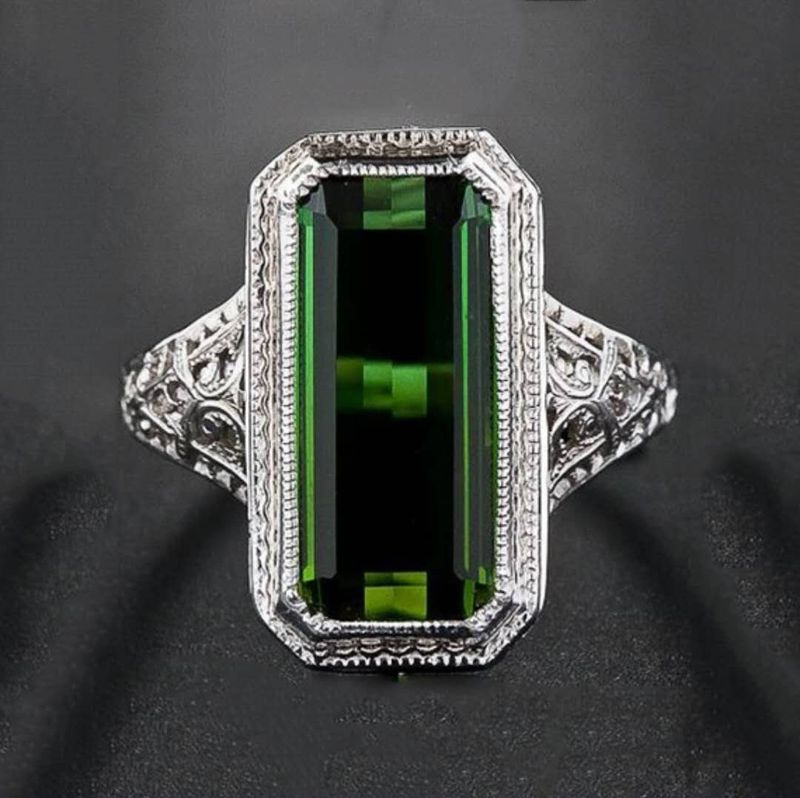 Hecheng Party Für Frauen Natürlichen Smaragd Ring Geburtstag Geschenk_voghion.com