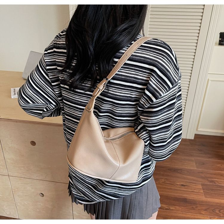 Borsa a tracolla casual versatile e semplice da donna, di alta qualità, di grande capacità, 2025, nuova moda_voghion.com