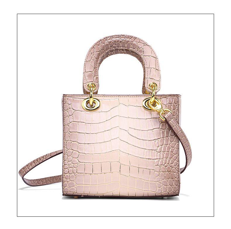 Borsa a tracolla monospalla portatile da donna Princess Dai con motivo coccodrillo primaverile 2024 da donna_voghion.com