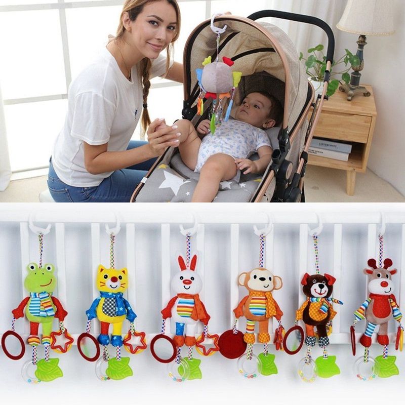 Plush Soft Colorful And Stuffed Toy For Infants With Multiple Textures And Teether Sensory For Play_voghion.com