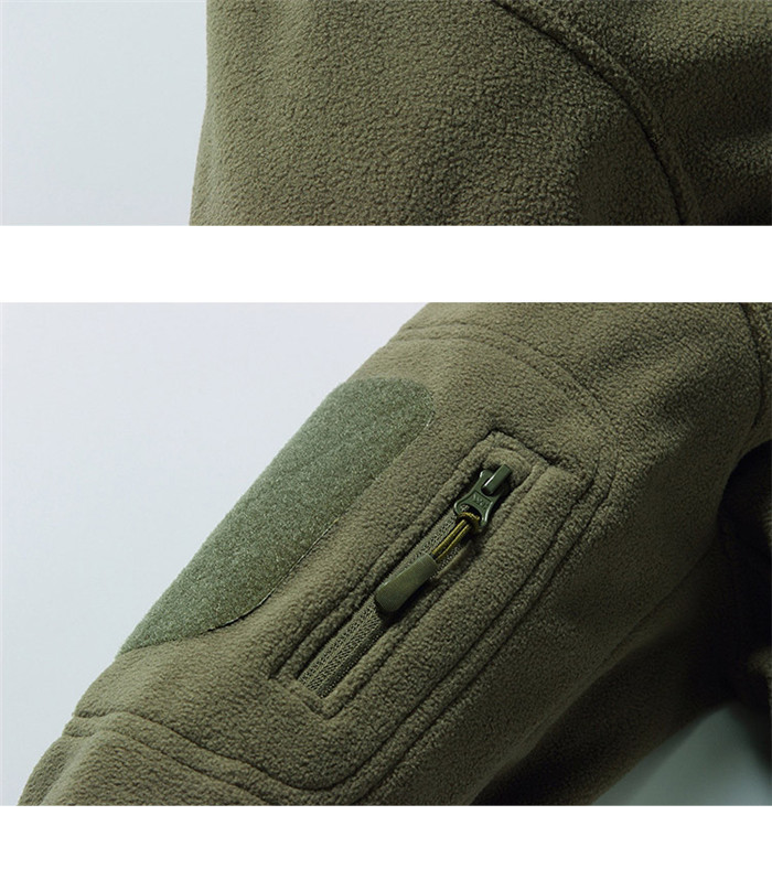 Herrkläder Utomhus taktisk varm kofta fleecejacka för män och kvinnor tjock hardshell jacka liner fleecejacka_voghion.com
