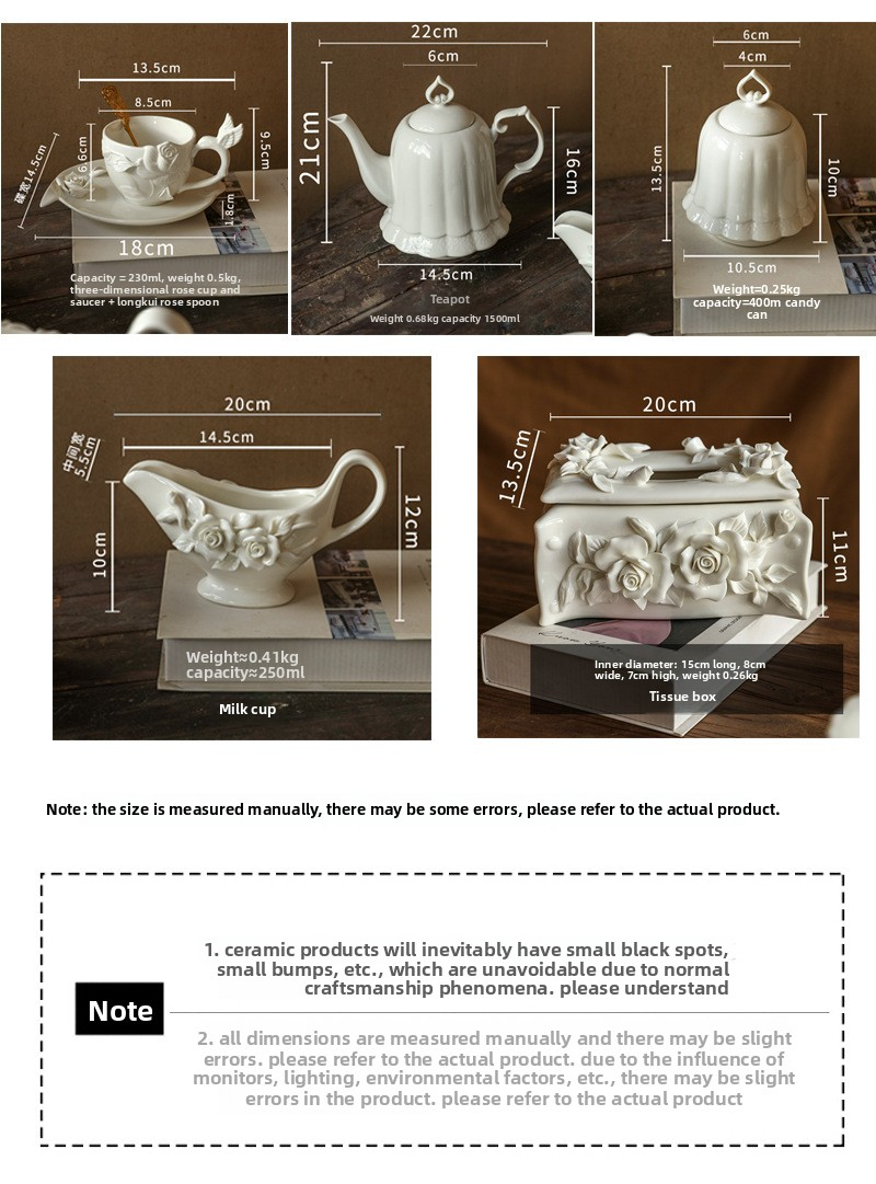 Nordic Style White Ceramic Tea Set With Sugar Bowl, Handcrafted Glazed Teapot With Lid Cord, Minimalist Home Tea Service_voghion.com