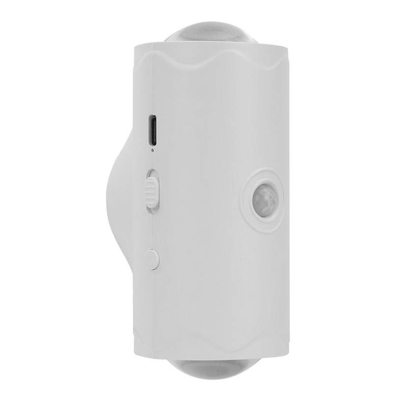 Smart RGB LED Night Light With Human Motion Sensor, Magnetic Charging, Dual Head Design For Home & Wall Mounting – Acrylic Material, RoHS Certified_voghion.com