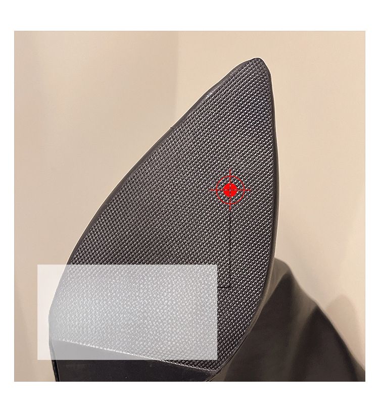 Women's Pointed-Toe Boots Buckle Versatile High-Top Boots 2025 Fall/Winter New_voghion.com