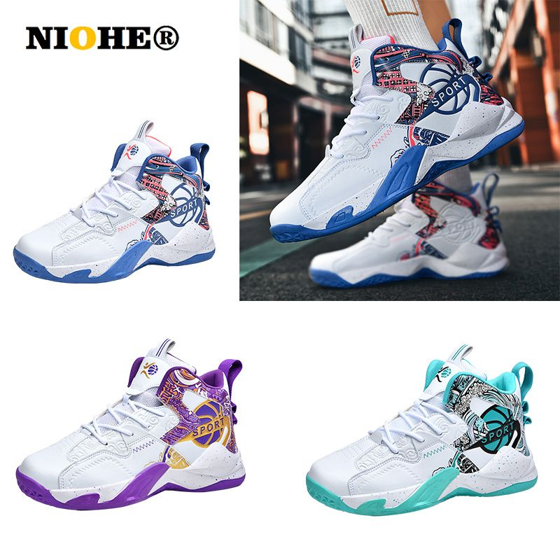 NIOHE Herren- und Damen-Basketballschuhe für Outdoor-Sport, bequem, leicht, Größe 36–45_voghion.com