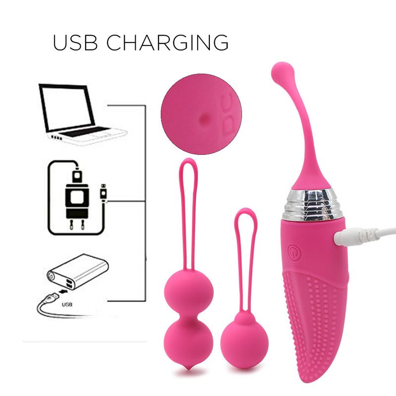 Uovo vibrante con conversione di frequenza per donne, indossabile, wireless, con palline di Kegel, giocattolo sessuale, prodotti per adulti_voghion.com