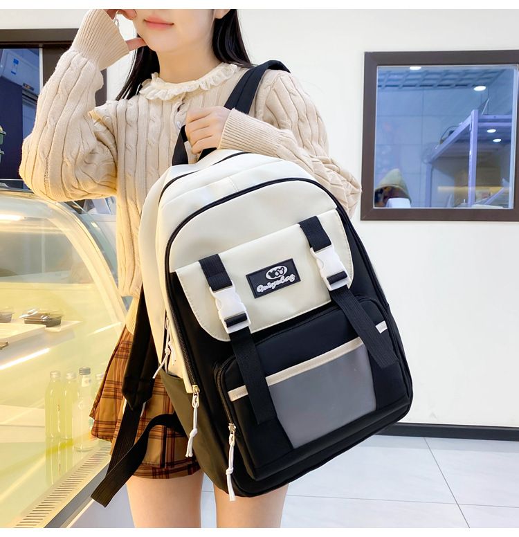 Zaini per bambini, zaini per studenti delle scuole primarie e secondarie, nuovi zaini scolastici di grande capacità, quattro pezzi, borsa per tutoraggio, zaino alla moda per studenti_voghion.com