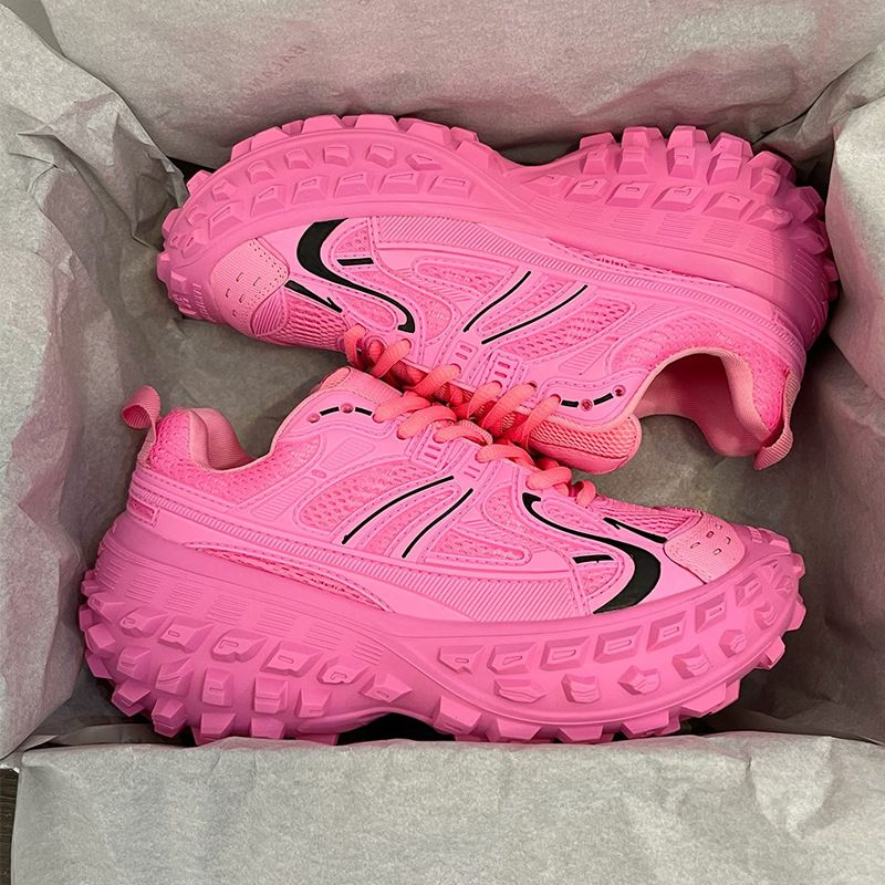 New Paris Tire For Men And Women 2024 Summer New Item Thick Sole Height Increasing Dad Couple Shoes Ins_voghion.com