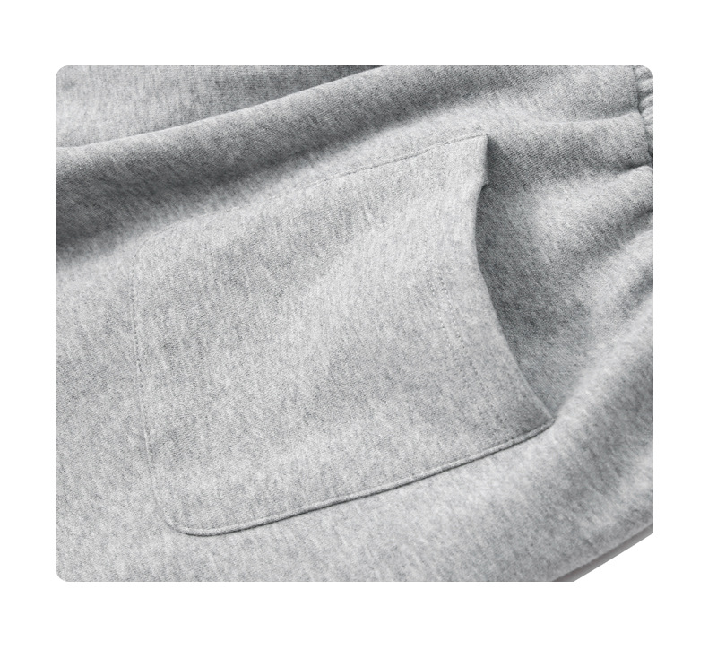 Herrenbekleidung Dengjue Herrenbekleidung Herbst neue schwere dicke lockere lässige Kordelzughose Herren plus Samt-Jogginghose_voghion.com