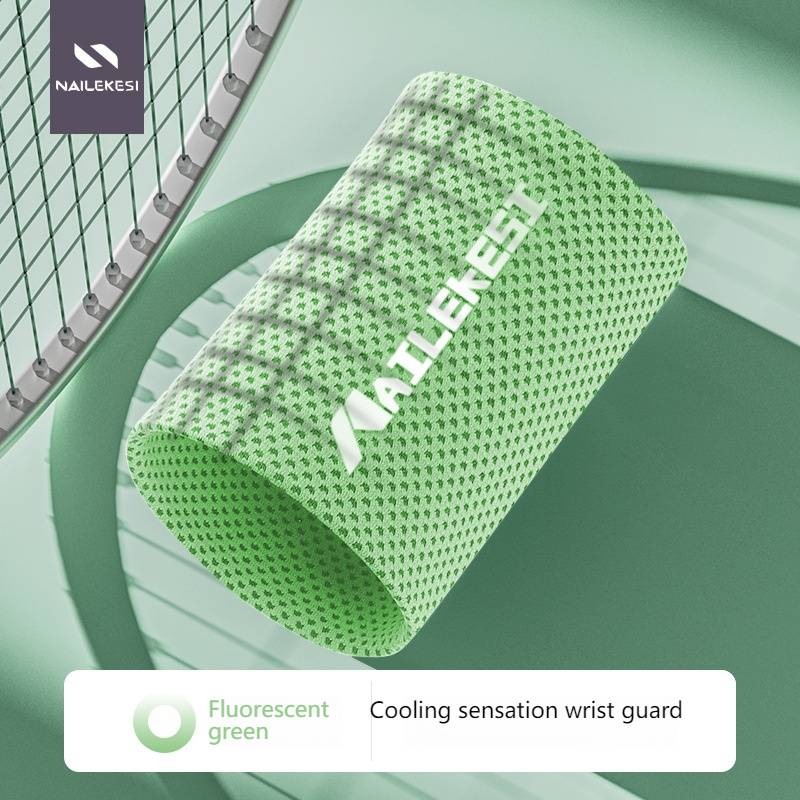 Unisex Sports Wristband Sweat Absorbent & Cooling Towel – Quick-Dry Gym Accessories For Running, Tennis & Summer Workouts_voghion.com