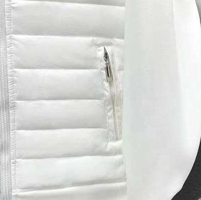 Piumino con cappuccio e stampa di cavalli da uomo, giacca casual leggera e ampia_voghion.com