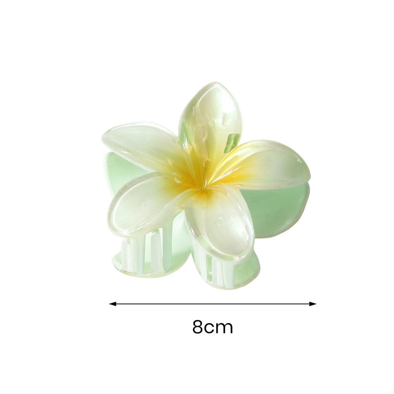 Haarklammer in Blumenform, Farbverlauf, Blumen-Haarspange, Haarspange für den Hinterkopf, leichtes Haar-Accessoire_voghion.com