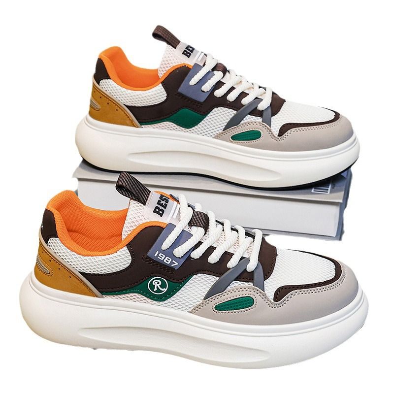 Forrest Gump Men's Summer Breathable Junior High School Student Youth Anti Odor Mesh Sports And Leisure Little White Dad_voghion.com