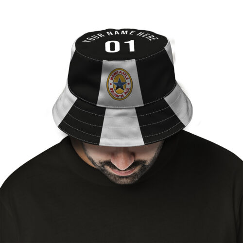 Newcastle 1996 Inicio Retro Fútbol Bucket Hat Festival Fisherman Hat No oficial_voghion.com