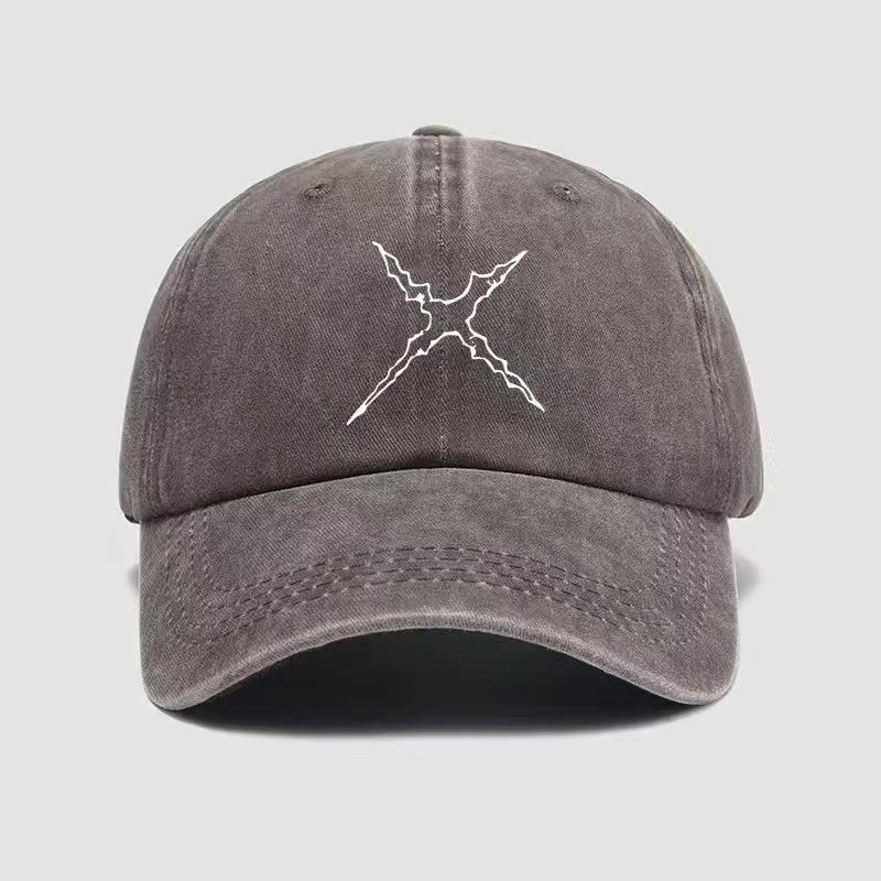 Scar Cotton Soft Top One Piece King Pine Water Washed Luffy Baseball Pánské a dámské klobouky s kachním jazykem a slunečníkem_voghion.com