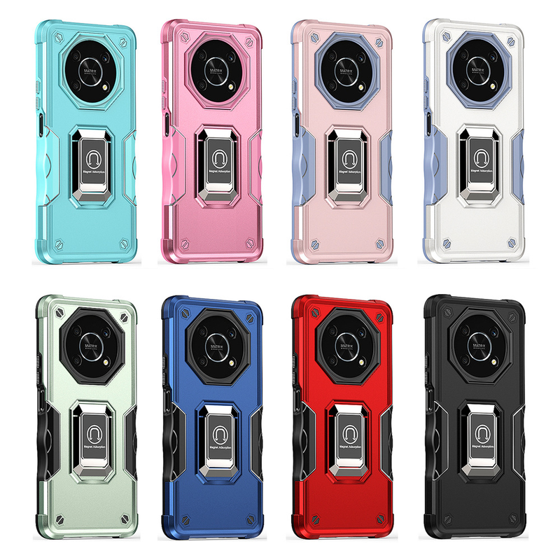 KEYSION Shockproof Armor ovitek za Honor X9 5G X30 Silikonski + PC kovinski obroč stojalo hrbtni pokrov telefona za Huawei Honor Magic_voghion.com