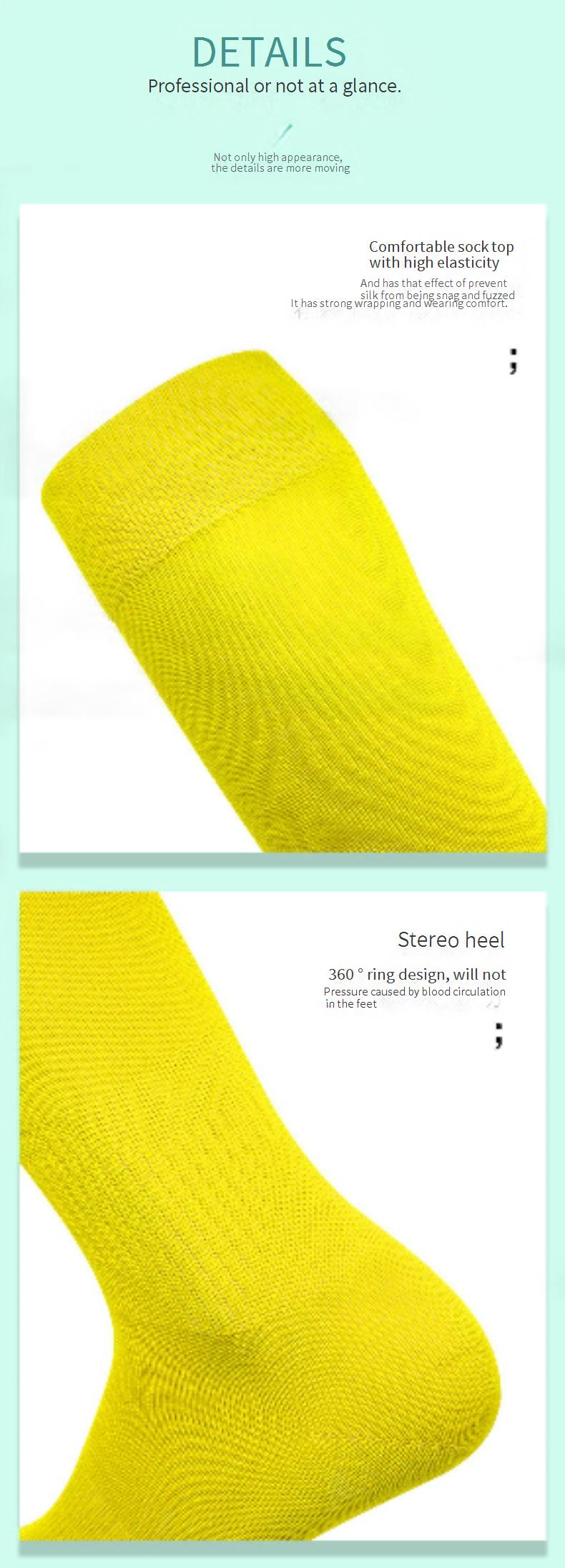 Solid color football socks for adults absorbent breathable white stockings for men non-slip sports tall socks_voghion.com