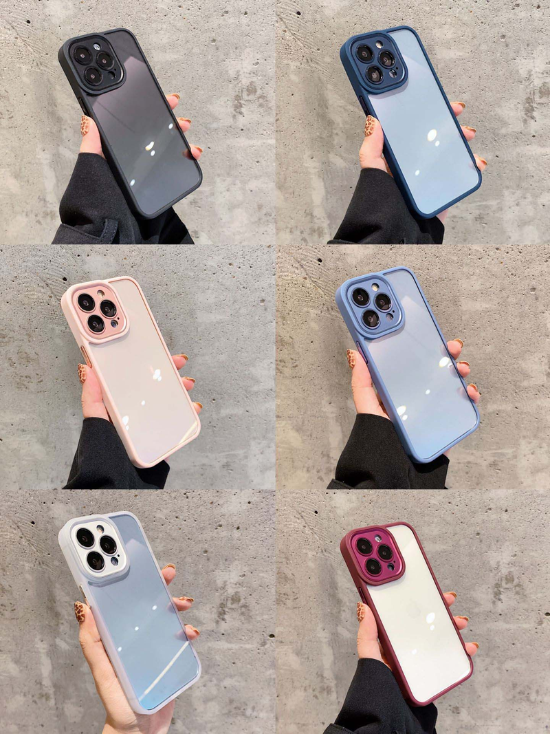 Elegante, dunkelviolette, stoßfeste Hülle für das iPhone 14 Pro/13/15 – Schutz in Militärqualität mit präzisen Aussparungen und luxuriösen metallischen Akzenten_voghion.com