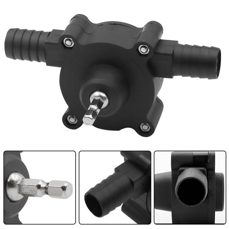 Kleine Haushaltswasserpumpe, Handbohrmaschine, Wasserpumpe, praktische Gleichstrom-Wasserpumpe, selbstansaugende Kreiselpumpe, Werkzeugzubehör_voghion.com