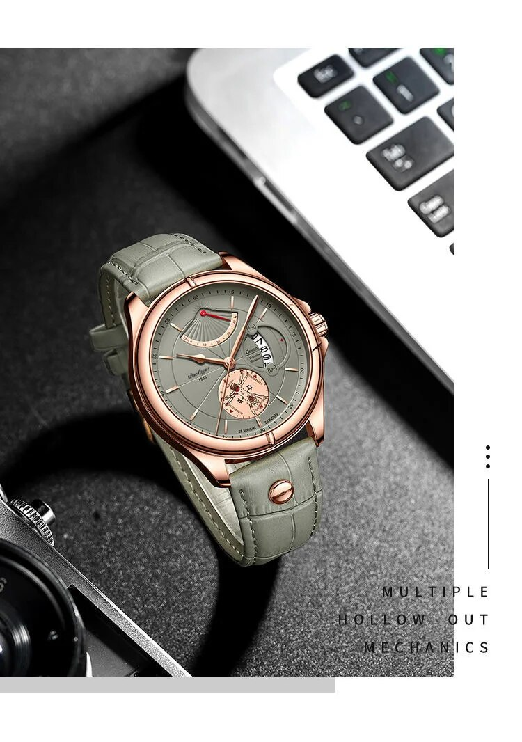 Men Watch Fashion Top Luxury Sport Men's Wristwatch Waterproof Luminous Leather Date Quartz Watches Man Box_voghion.com