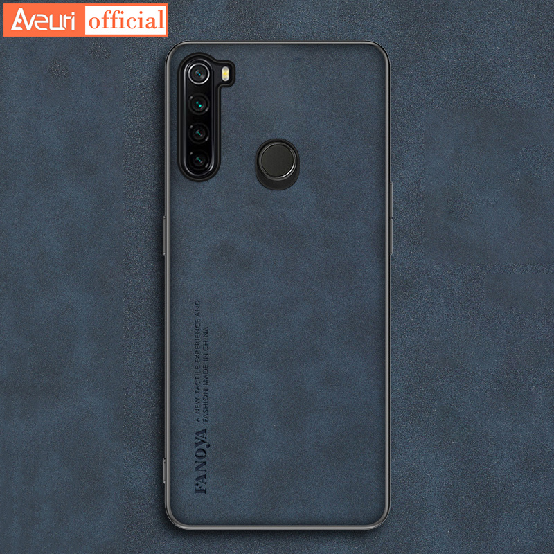 Capa de couro PU de luxo para Xiaomi Redmi Note 8 Pro 8Pro, capa de silicone fosco com proteção para Redmi Note 8 Pro C_voghion.com
