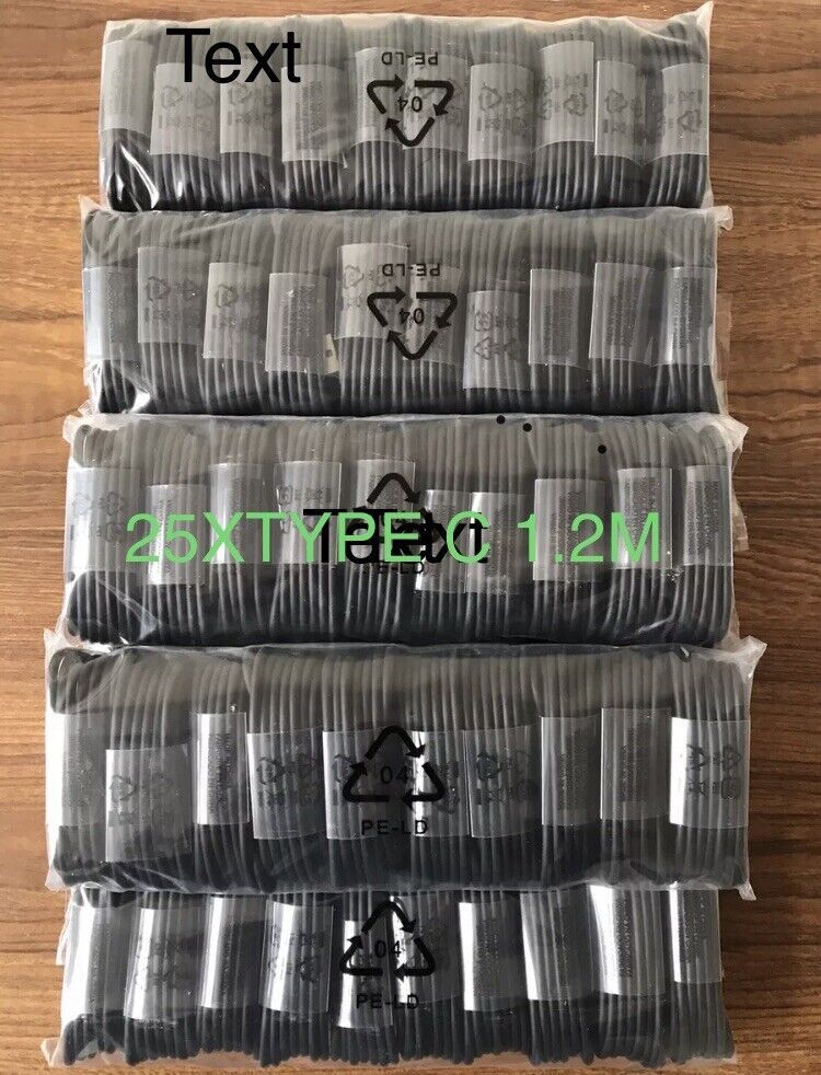 25X JOBLOT BULK WHOLESALE Typ C USB-C Sync-Ladekabel, Handy Typ C_voghion.com