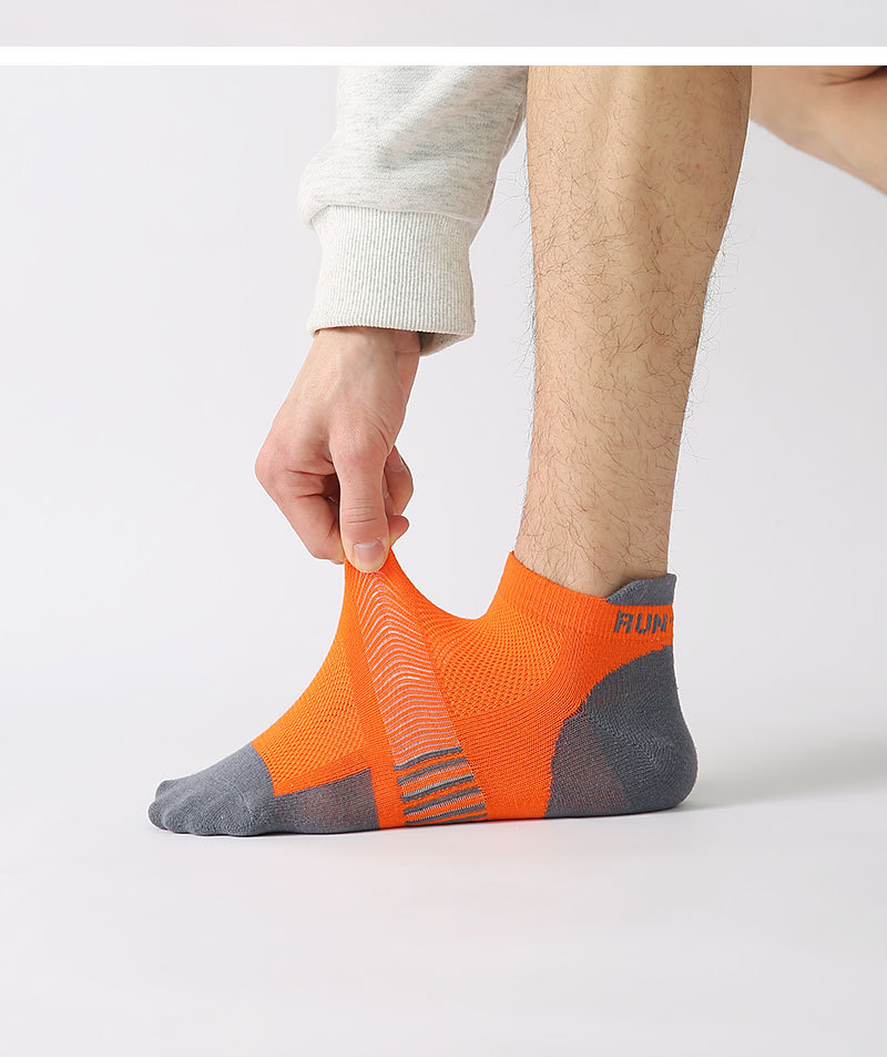 Sokken Heren Zomer Korte Sokken Grote Maat Dun Geurbestendig Ademend Mesh Ondiepe Mond All-Match Korte Sokken Heren Bootsokken_voghion.com