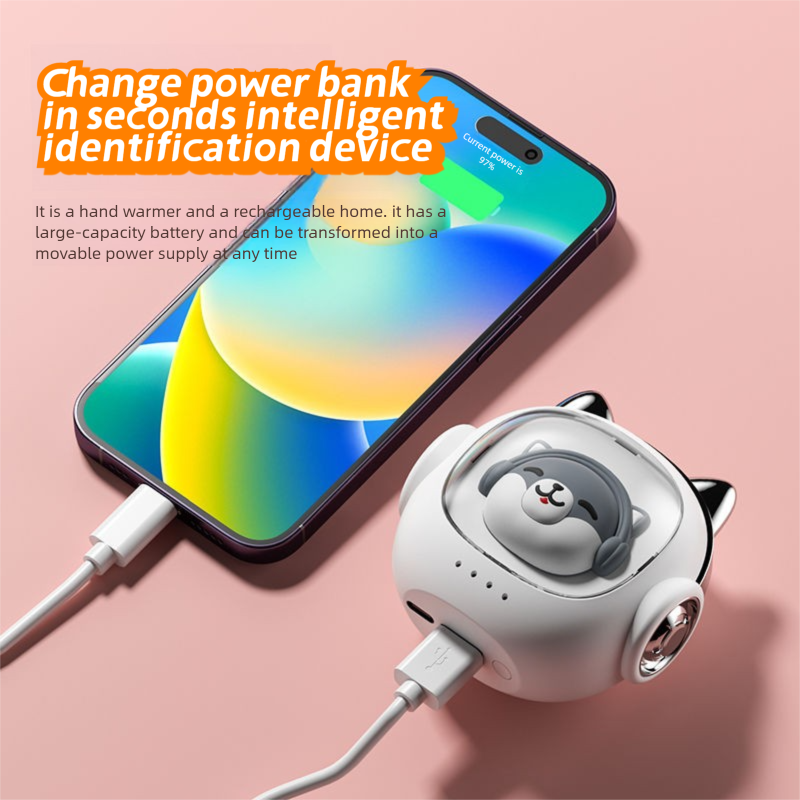 Winter Essential 2-in-1 Powerbank | Explosionsgeschützter Mini-Handwärmer mit Schnellladung_voghion.com