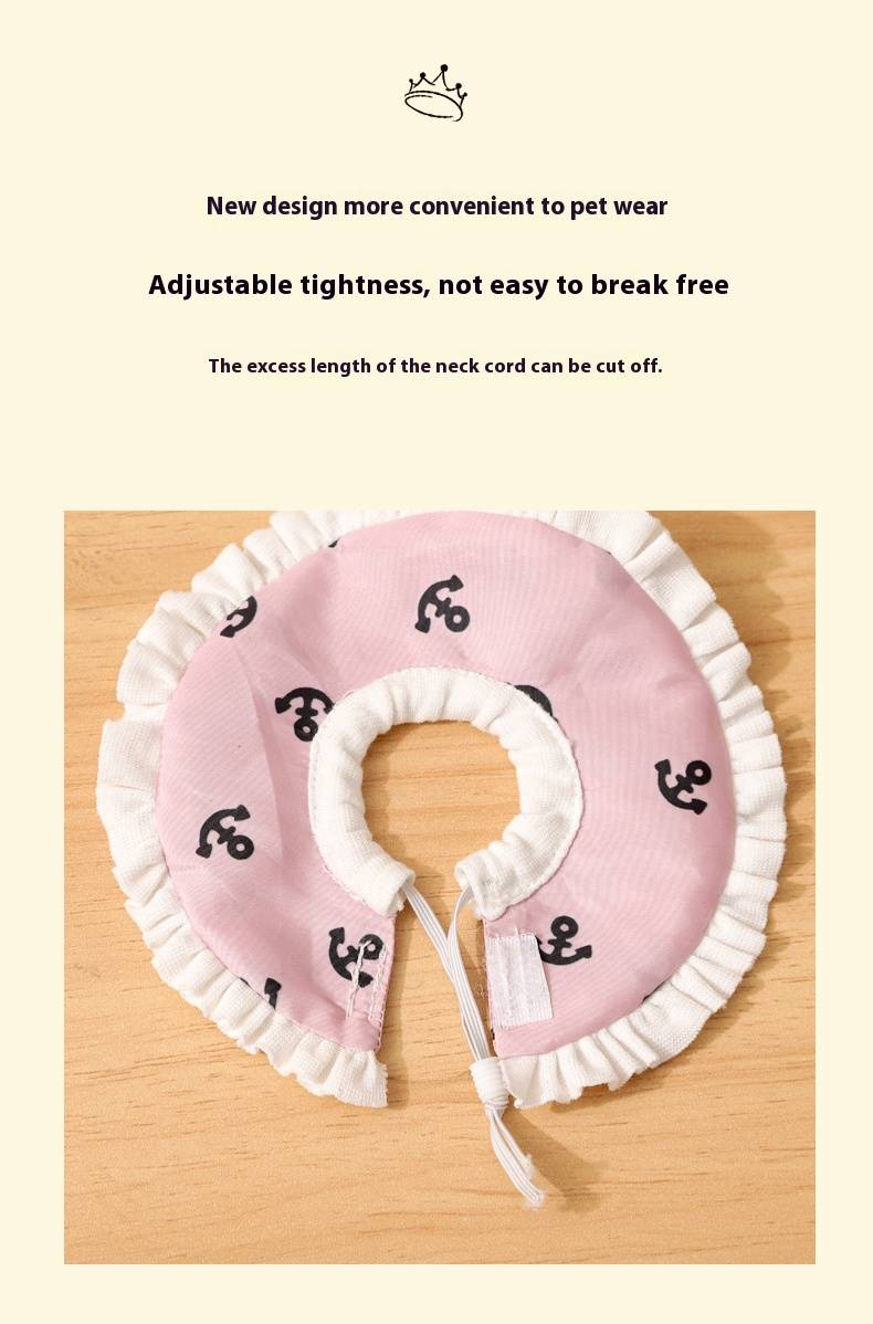 Small Pet Elizabeth Collar Protective Circle Small Animals Surgery Recovery Collar Cone With Adjustable Buckle For Hamster Rabbit Guinea Pig Hedgehog_voghion.com