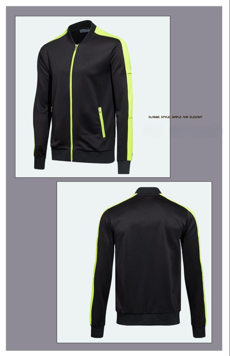 Unisex Stand Collar Running Jacket – Quick-Dry Outdoor Training Windbreaker For Adults & Kids (4XS-2XL, Colorblock Design)_voghion.com