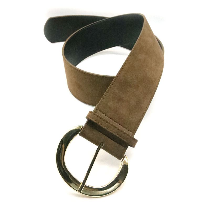 Trendy New Vielseitiger Mode PU Breiter Dekorativer Kleid Taillenkette Dornschließe Damengürtel_voghion.com