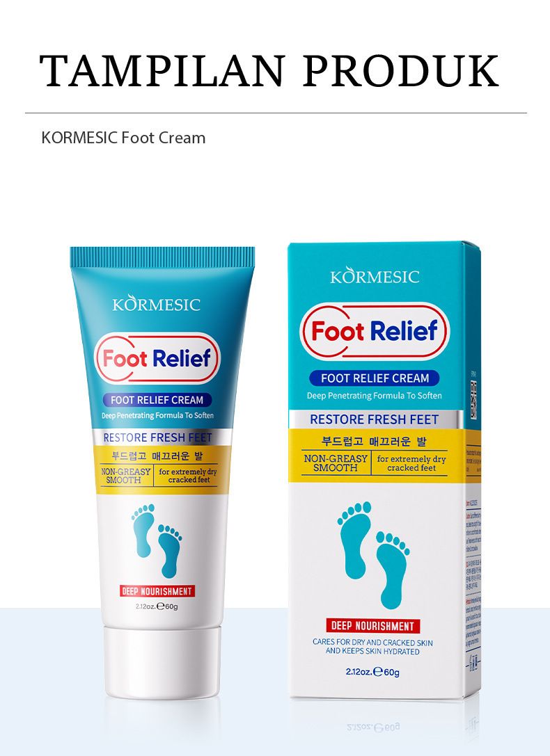 KORMESIC Foot Cream Hydrating And Moisturizing Foot Cream 60g_voghion.com