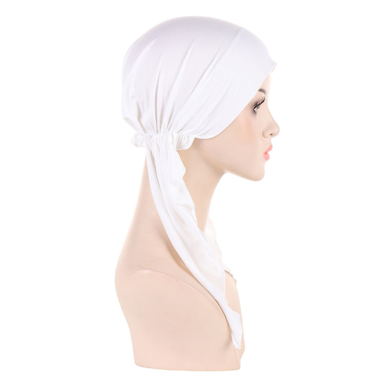 Cappelli da donna Nuovo cappello turbante a tesa larga multicolore Cappello curvo Cappello turbante Cappello da donna musulmano_voghion.com