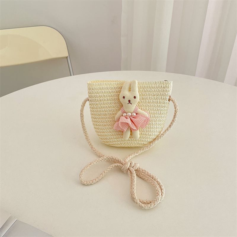 Cappello di paglia per bambini, da principessa, da spiaggia, estivo, sottile, fresco, con protezione solare, per bambine_voghion.com