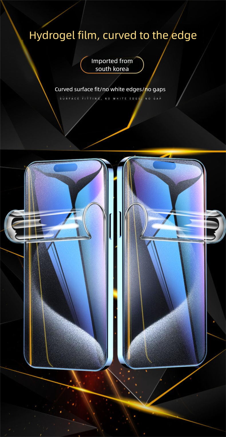 Suitable For Iphone 14 Hydrogel 15 Full 13 Soft Film 12 Phone 16 Pro Max Screen Protector 17 Air_voghion.com