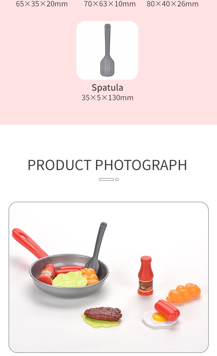 Bambini Cucina Cibo Giocattoli Simulazione Padella Verdure Bistecca Pane Hot Dog Frittata Gioco Giocattolo Set per Bambini Ragazze Istruzione_voghion.com