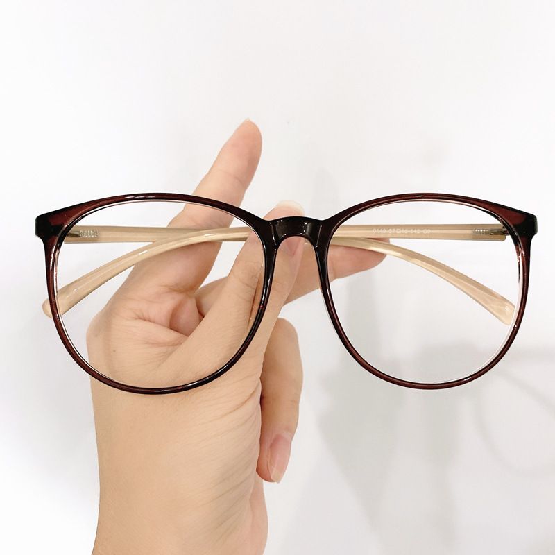 Nowości Modne okrągłe okulary blokujące niebieskie światło Minus Okulary damskie męskie Przezroczyste Klasyczne okulary korekcyjne Dioptrie_voghion.com