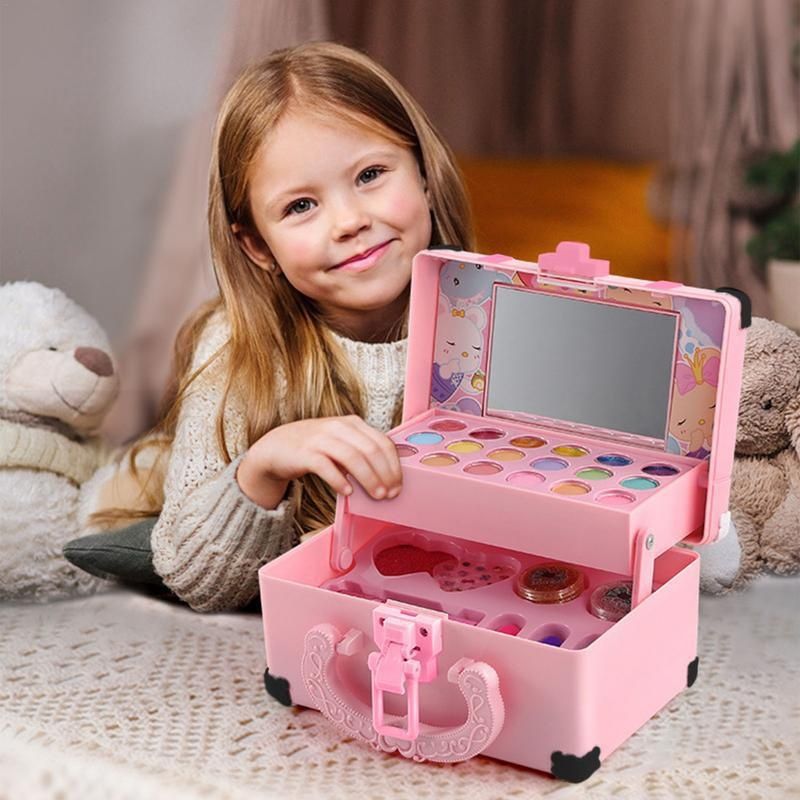 Mädchen Simulation waschbar Kinder Bühne Leistung Make-up Set Spielzeug_voghion.com