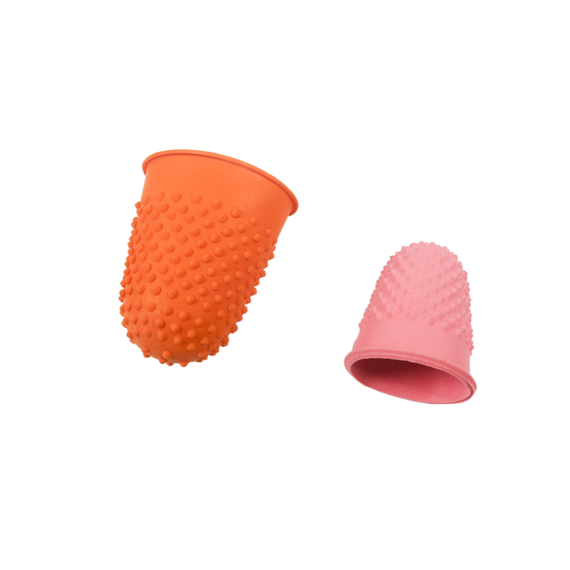 1 stk Fingerærmet gør-det-selv-håndsyværktøj Gummi Anti-Slip Anti-Fingeraftryksbeskyttelse Fingerbeskyttende dæksel_voghion.com