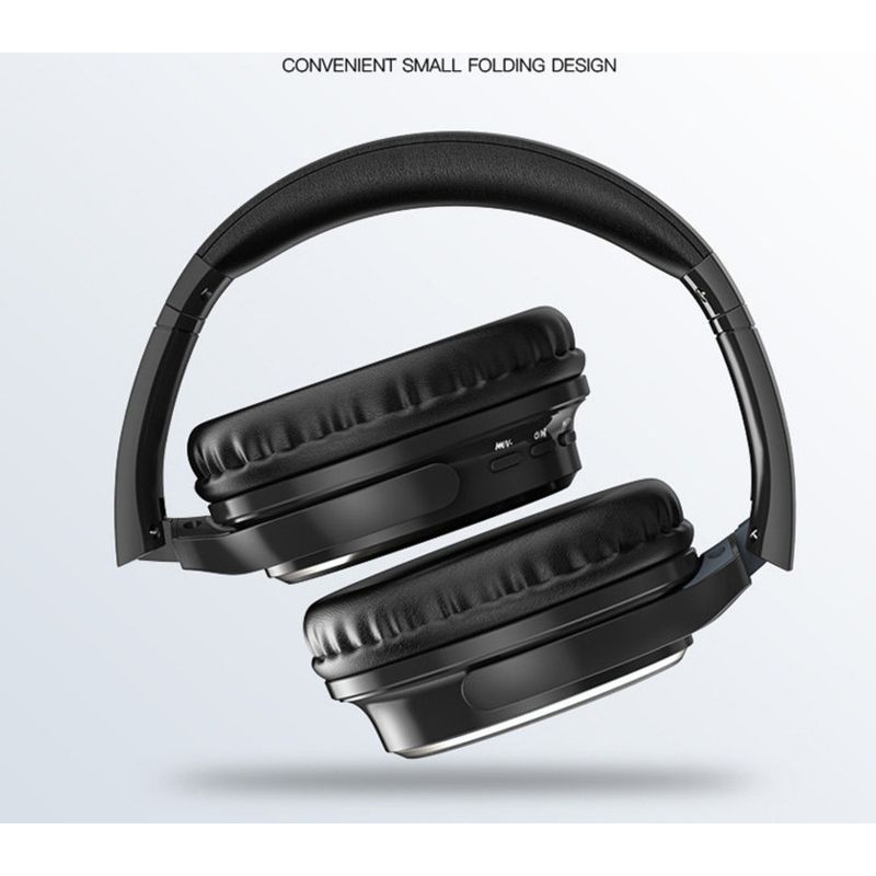 Over-ear Bluetooth-koptelefoon met kaartsleuf, opvouwbare muziek, draadloze oordopjes met ruisonderdrukking_voghion.com