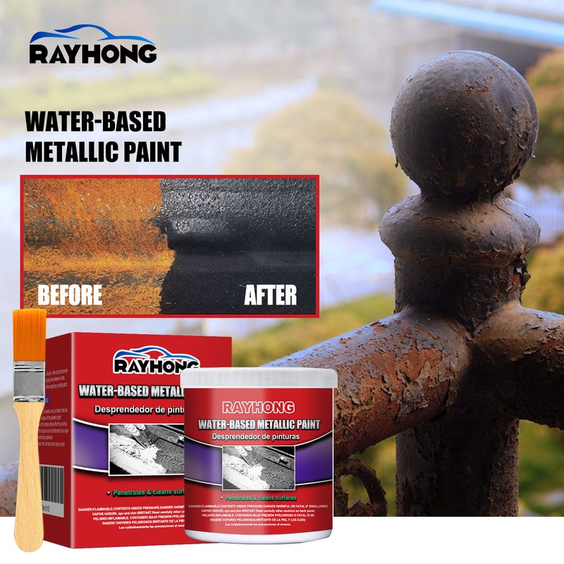 Rayhong Rust Resistant Primer Rust Free Primer Automobile Rust Conversion Agent Metal Refurbishing Pine Rust Resistant And Water Repellent_voghion.com