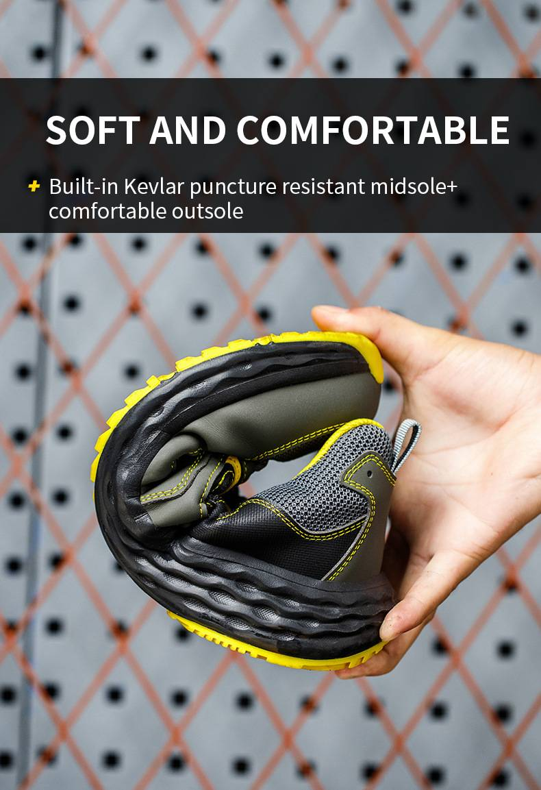 Wear-resistant And Anti-slip 6kv Insulated Electrician Shoes - Anti-smashing, Anti-piercing, Cross-border Labor Protection Shoes/work Shoes For Men_voghion.com